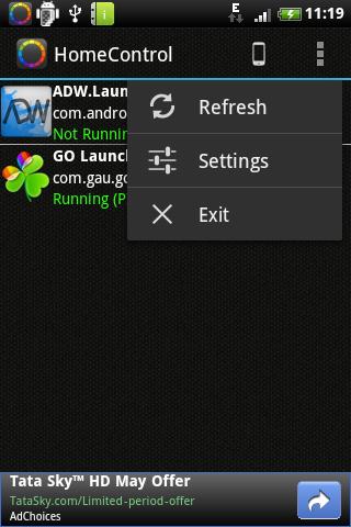 Home Control Screen 2