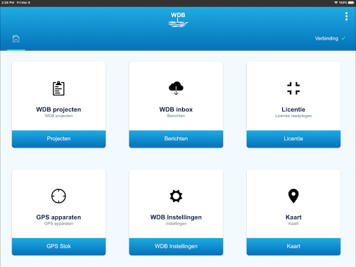 Android application WDB Mobile screenshort