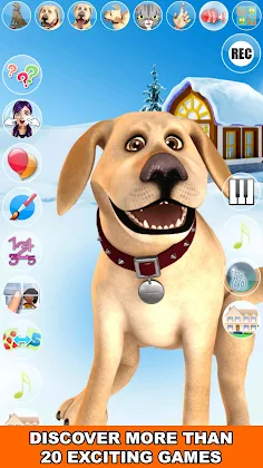 Talking John Dog Frozen City - Screenshot 2