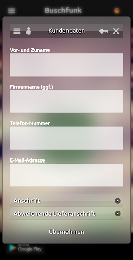 BUSCHFUNK Screen 2