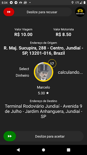 Move Driver para Motoristas Screen 3