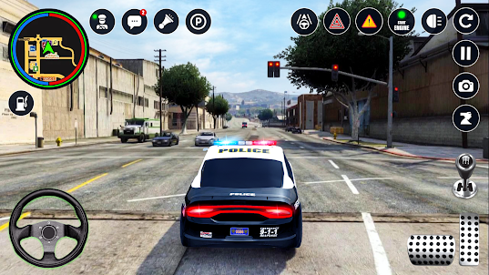 Police Car Chase Thief Cop Sim