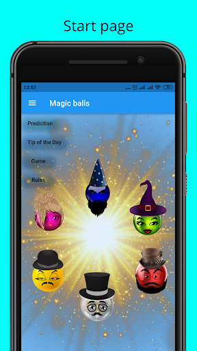 Android application Magic Spheres screenshort