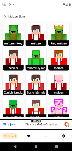 Maizen Skins for Minecraft PE Screen 3
