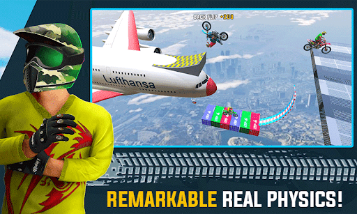 Crazy Bike Racing Stunt Game Screen 3