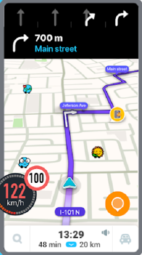 Android application GPS Navigation Live Earth Map screenshort