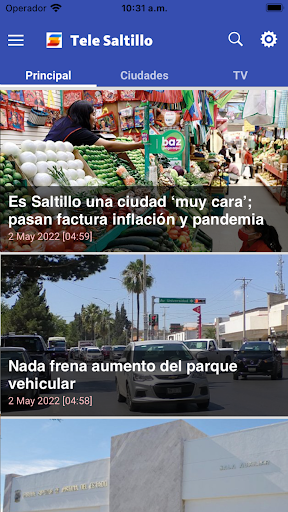 Tele Saltillo Screen 2