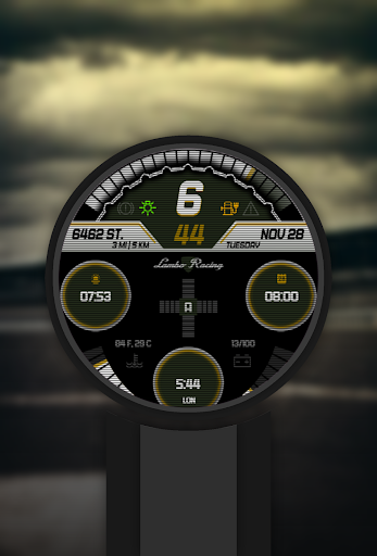 Lambo Dash Digital Watch Face Screen 3