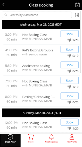 WEAVERS BOXING Screen 2