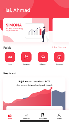 Android application OM si-jak Kota Surakarta screenshort