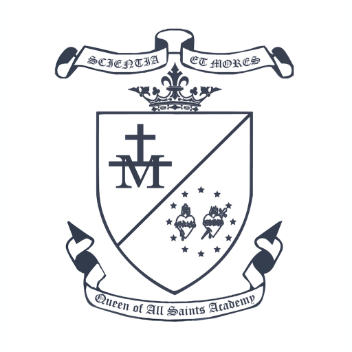 Queen of All Saints Academy logo