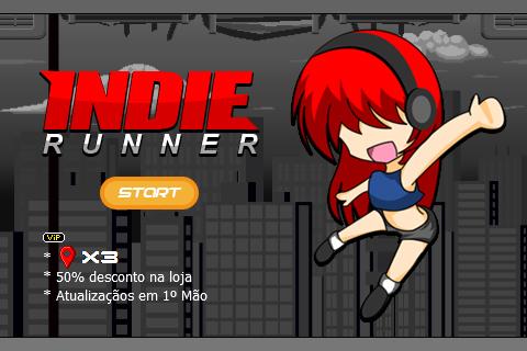 Android application Indie Runner screenshort