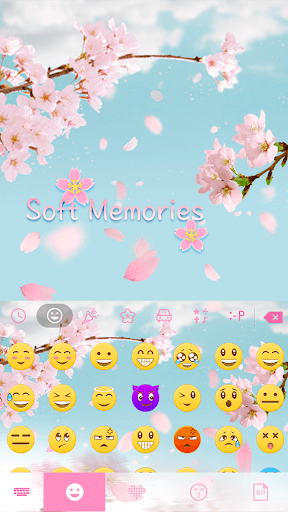 Soft Memories Keyboard Theme Screenshot 2 - AppWisp.com