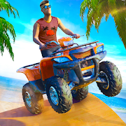 Beach ATV Bike Quad Stunt Racing