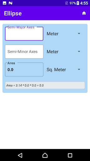 Area Calculator Screen 3