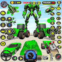 Flying Snake Robot Car Games