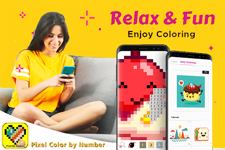 Pixel Color by Number App