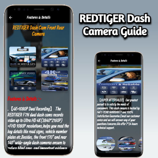 REDTIGER Dash Camera Guide Screen 2