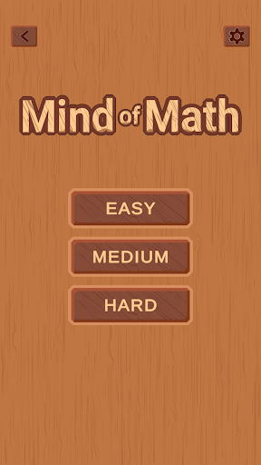Android application Mind of Math screenshort