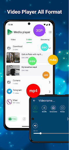 Android application XPlayer - All HD Video Player screenshort