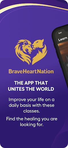 Android application BraveHeartNation screenshort