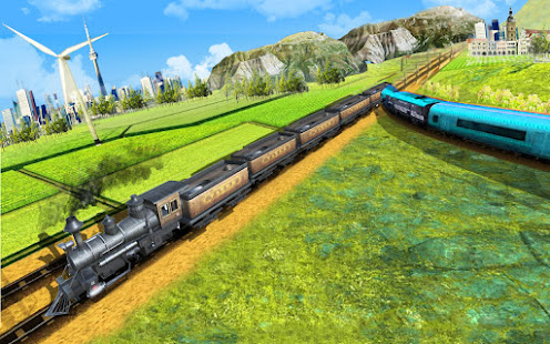Uphill Train Simulator 3D 1.6 APK screenshots 8