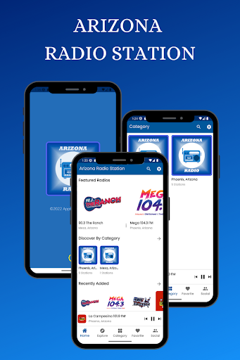 Android application Arizona Radio Station Online screenshort