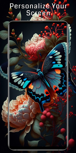 Android application Flower Live Wallpaper screenshort