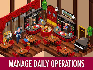 Captura de Pantalla 10 Hotel Tycoon Empire: Idle game android