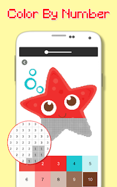 Sea Animals Color By Number - Screenshot 3