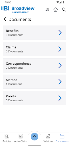Broadview Insurance Agency App Screen 3