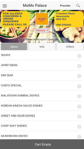 Momo Palace Takeaway Newcastle Screen 3