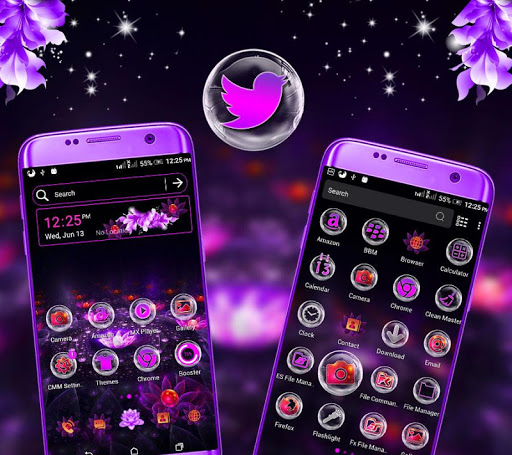 Fantasy Flower Launcher Theme Screen 2