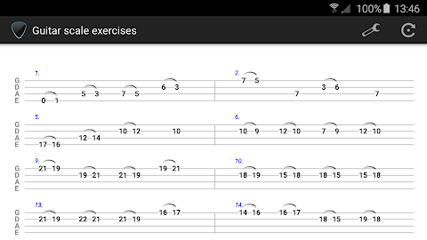 Guitar scale exercisesのおすすめ画像3