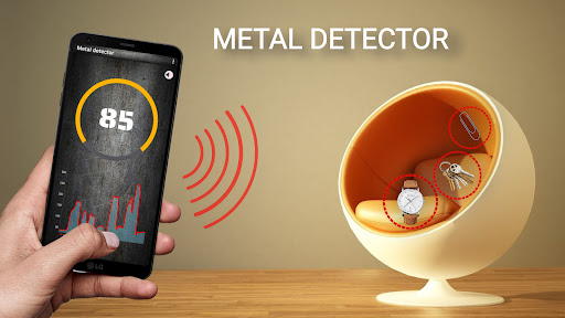 Android application Metal detector: EMF finder screenshort