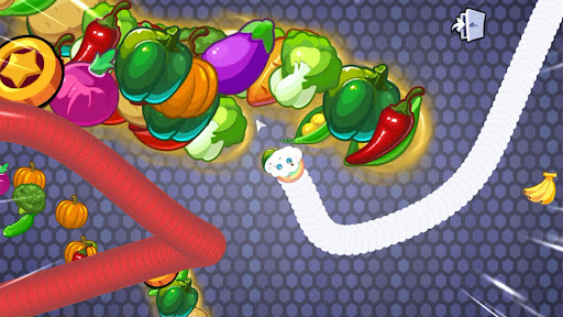 Worms Merge: idle snake game screenshot 2
