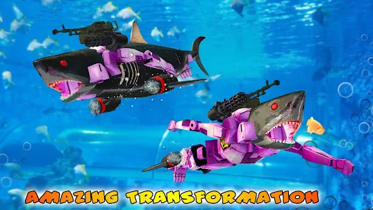 Shark Robot Transformation