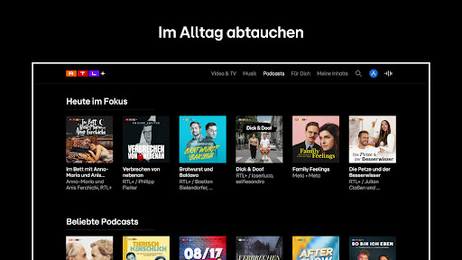 RTL+ screenshot