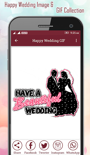 Happy Wedding GIF