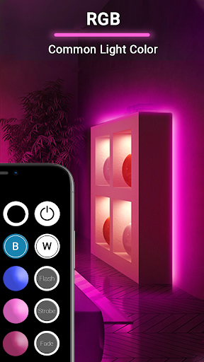 Flexibel 20m RGB LED-list / Ljusslinga / LED-Strip Bluetooth APP