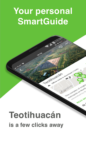 Android application Teotihuacán SmartGuide screenshort