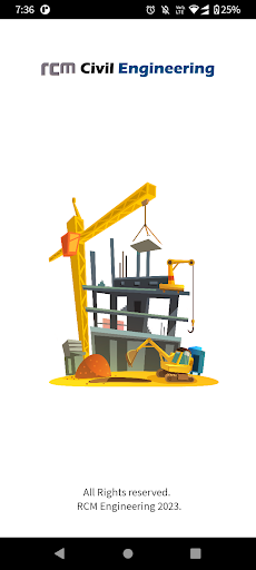 Android application Civil Engineering screenshort