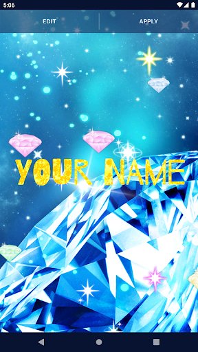 Diamond Crystal Live Wallpaper Screen 3