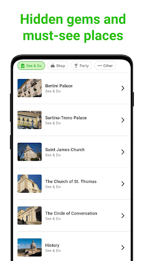 Ragusa Tour Guide:SmartGuide Screen 3