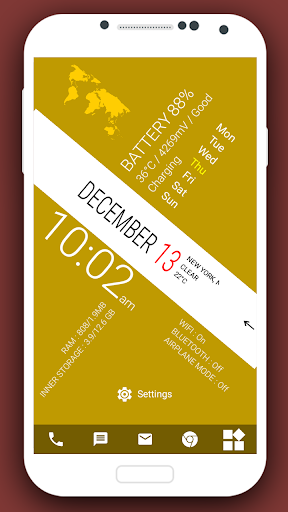 Screenshot of Angle Launcher 2 - App lock