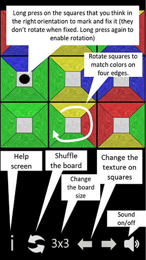 Android application Rotate and Match screenshort