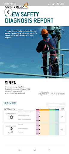 Safety Delta Diagnosis App Screen 2