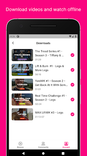TheWKOUT Screenshot 2 - AppWisp.com