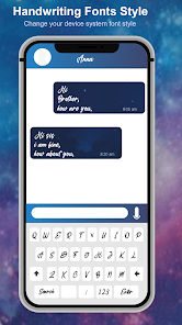 Handwriting Fonts Style 6.0 APK + Mod (Free purchase) for Android