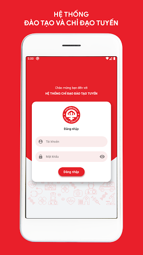 Android application Chỉ đạo tuyến screenshort